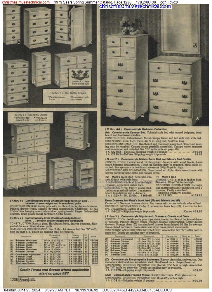 1979 Sears Spring Summer Catalog, Page 1236