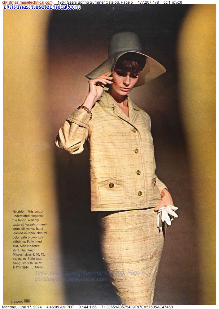 1964 Sears Spring Summer Catalog, Page 5
