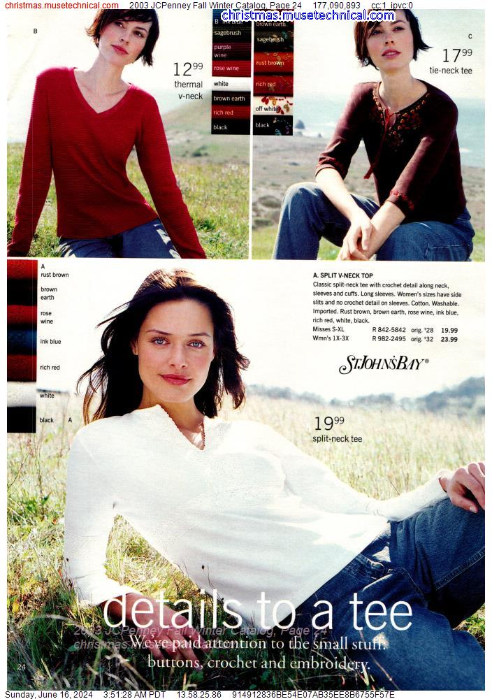 2003 JCPenney Fall Winter Catalog, Page 24