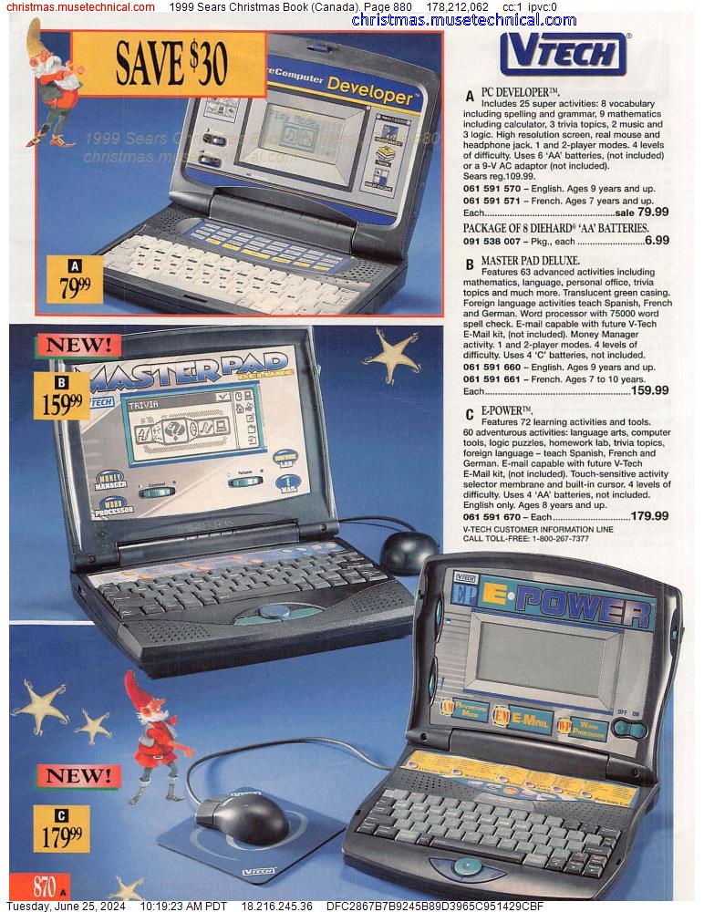 1999 Sears Christmas Book (Canada), Page 880