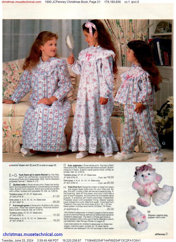 1990 JCPenney Christmas Book, Page 21