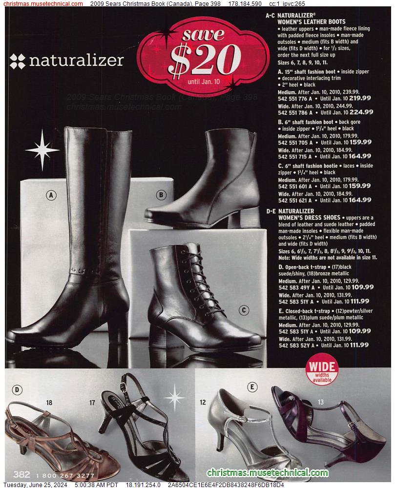 2009 Sears Christmas Book (Canada), Page 398
