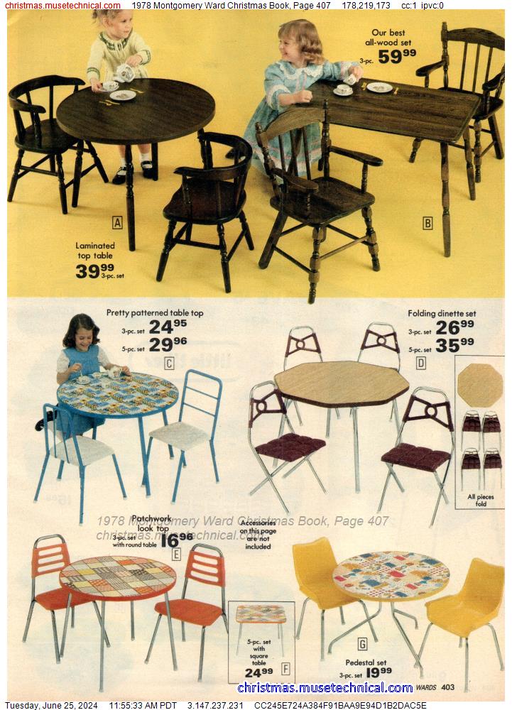 1978 Montgomery Ward Christmas Book, Page 407
