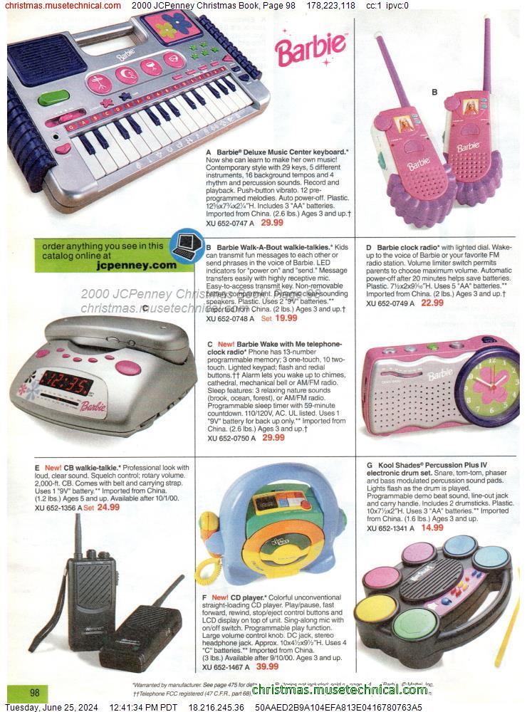 2000 JCPenney Christmas Book, Page 98