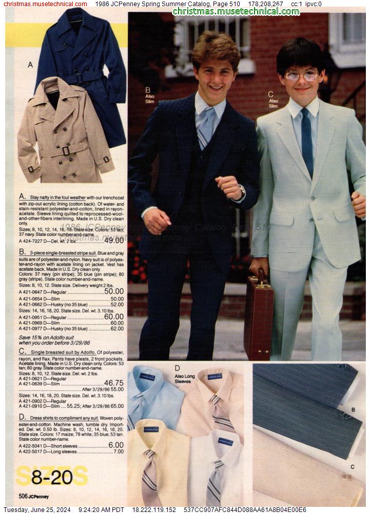 1986 JCPenney Spring Summer Catalog, Page 510