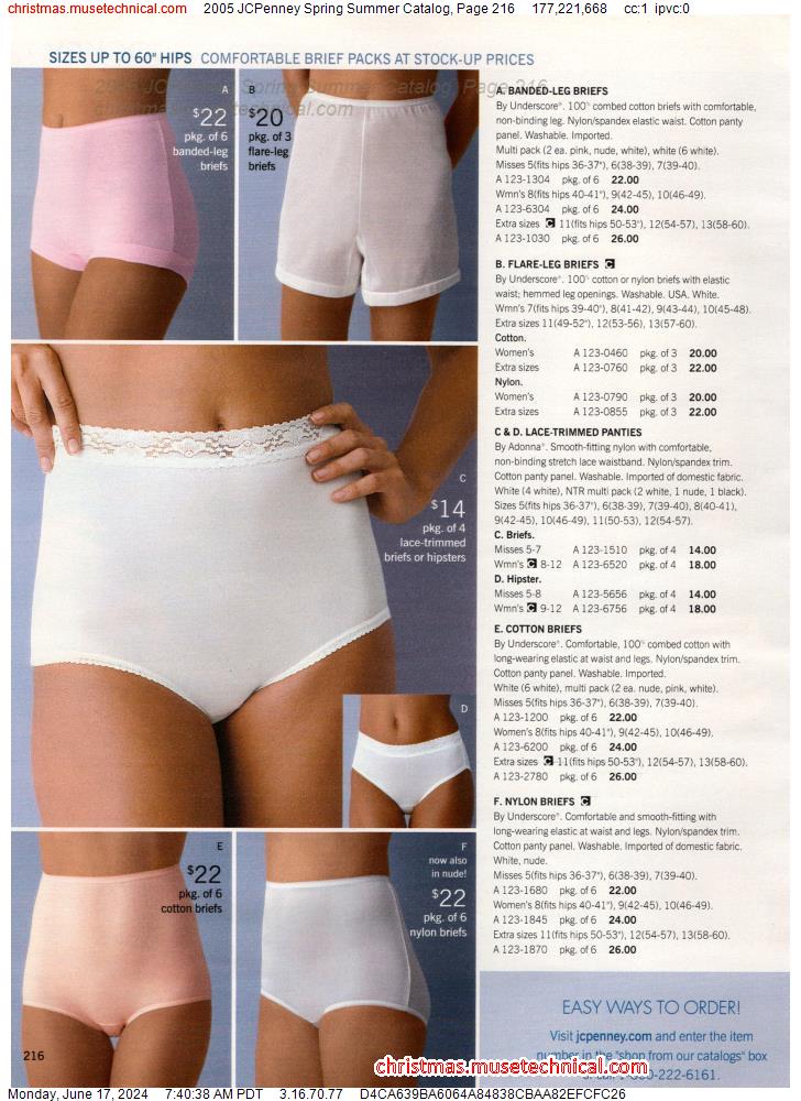 2005 JCPenney Spring Summer Catalog, Page 216