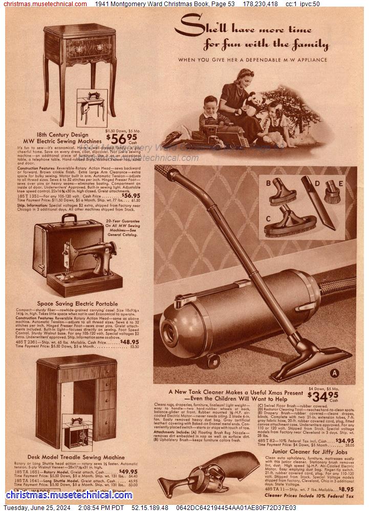 1941 Montgomery Ward Christmas Book, Page 53