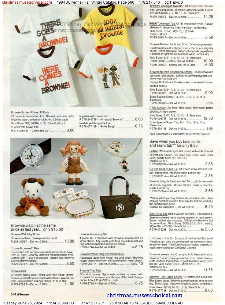 1984 JCPenney Fall Winter Catalog, Page 566