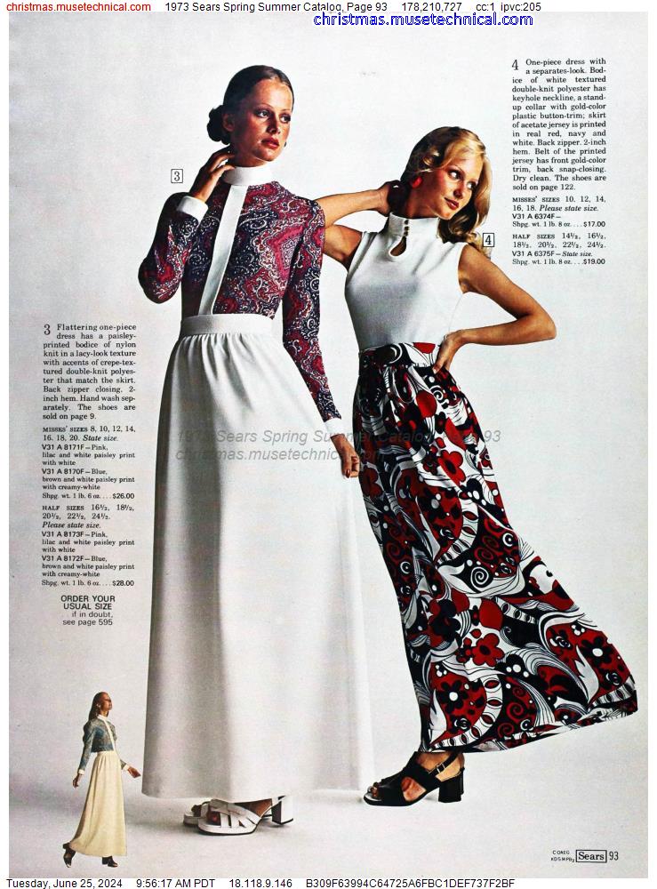 1973 Sears Spring Summer Catalog, Page 93
