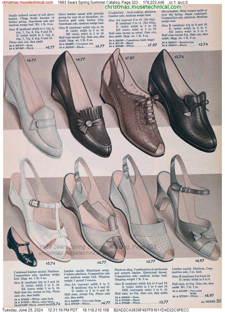1963 Sears Spring Summer Catalog, Page 323