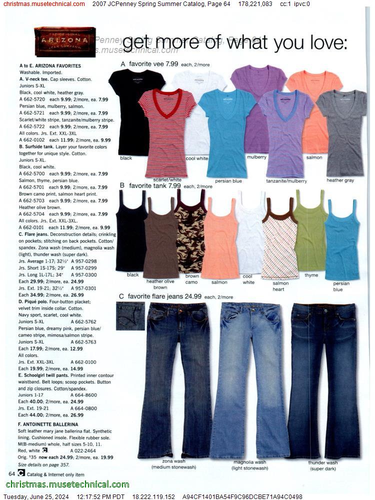 2007 JCPenney Spring Summer Catalog, Page 64