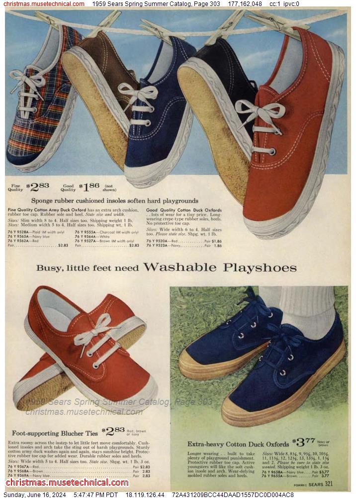 1959 Sears Spring Summer Catalog, Page 303
