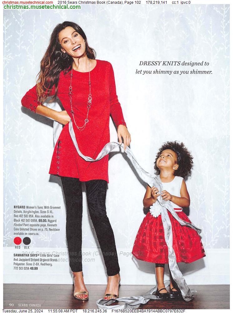 2016 Sears Christmas Book (Canada), Page 102