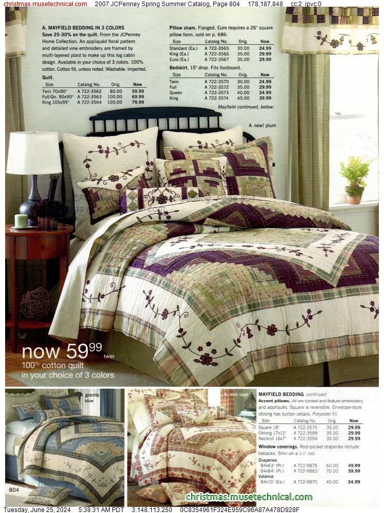 2007 JCPenney Spring Summer Catalog, Page 804