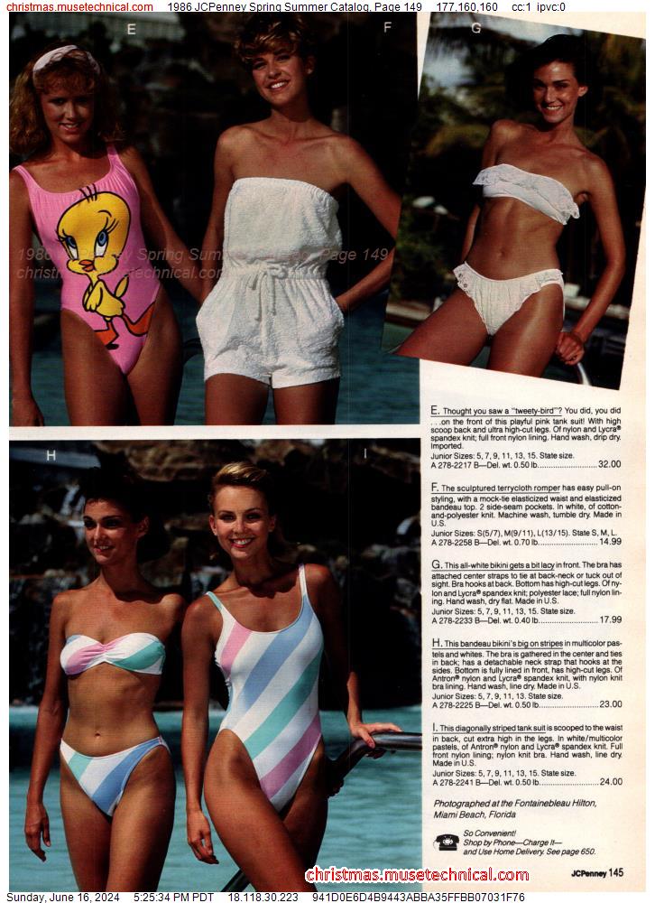 1986 JCPenney Spring Summer Catalog, Page 149