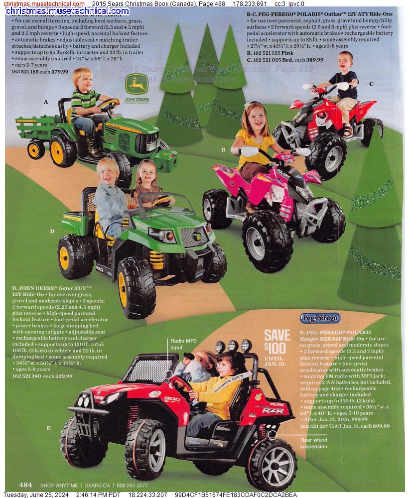 2015 Sears Christmas Book (Canada), Page 488
