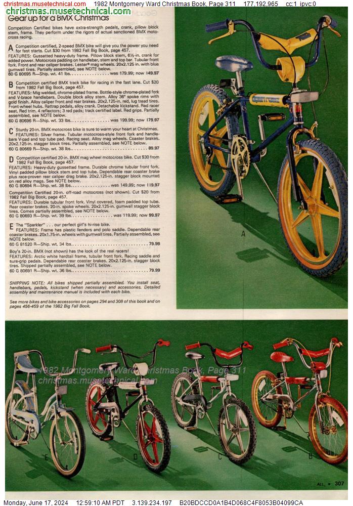 1982 Montgomery Ward Christmas Book, Page 311