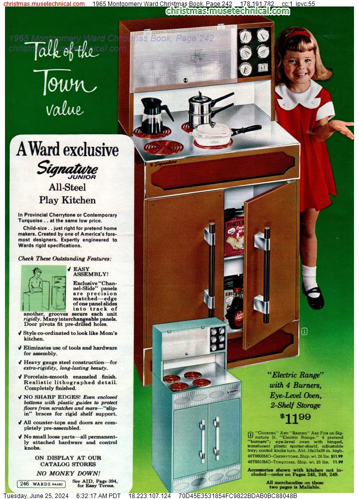 1965 Montgomery Ward Christmas Book, Page 242