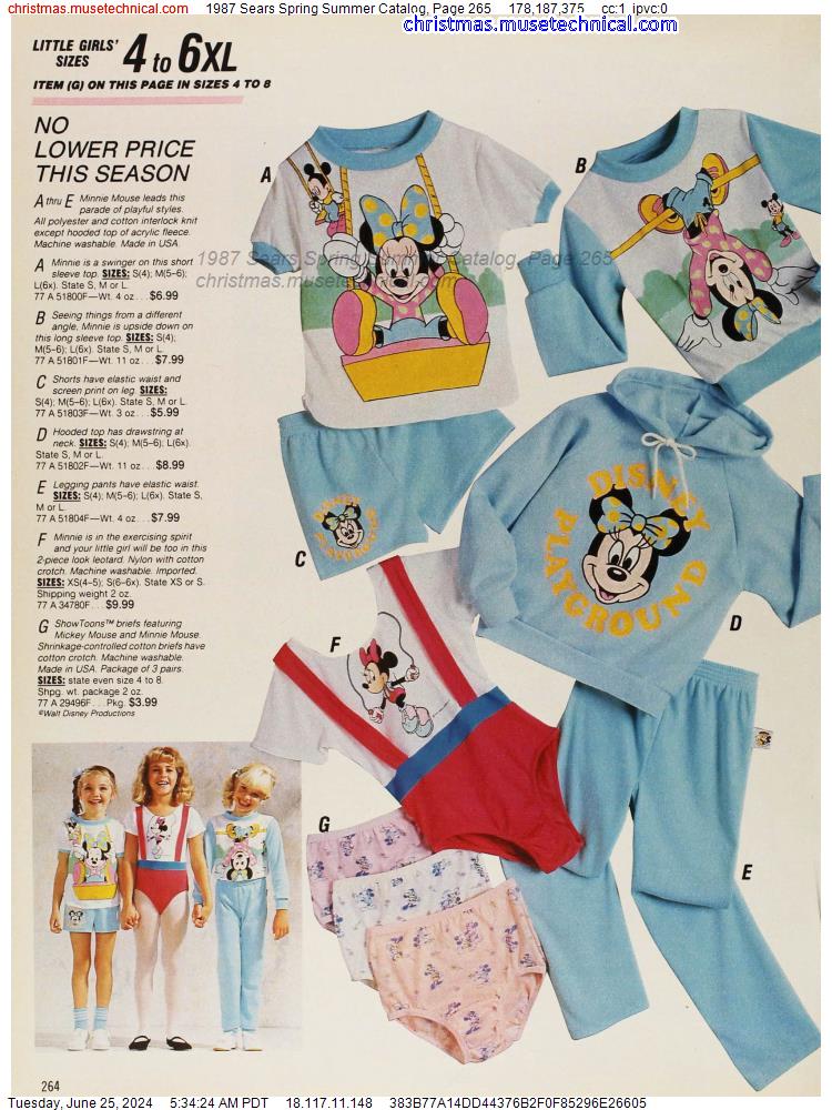 1987 Sears Spring Summer Catalog, Page 265