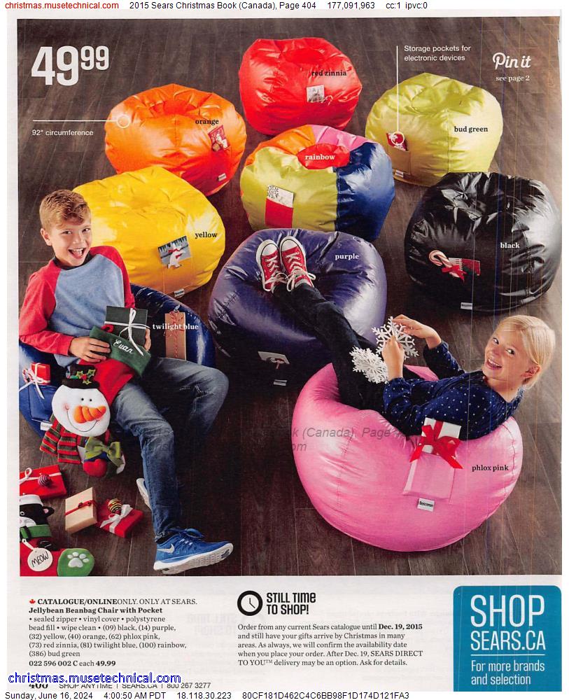 2015 Sears Christmas Book (Canada), Page 404
