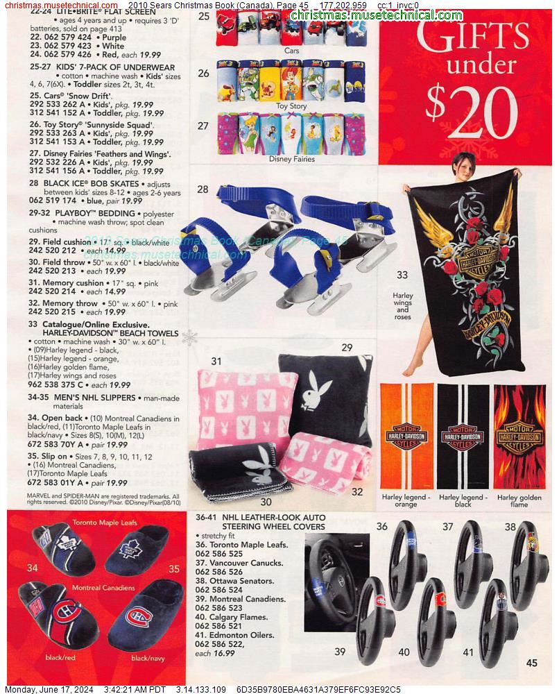 2010 Sears Christmas Book (Canada), Page 45