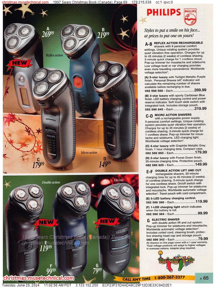 1997 Sears Christmas Book (Canada), Page 69