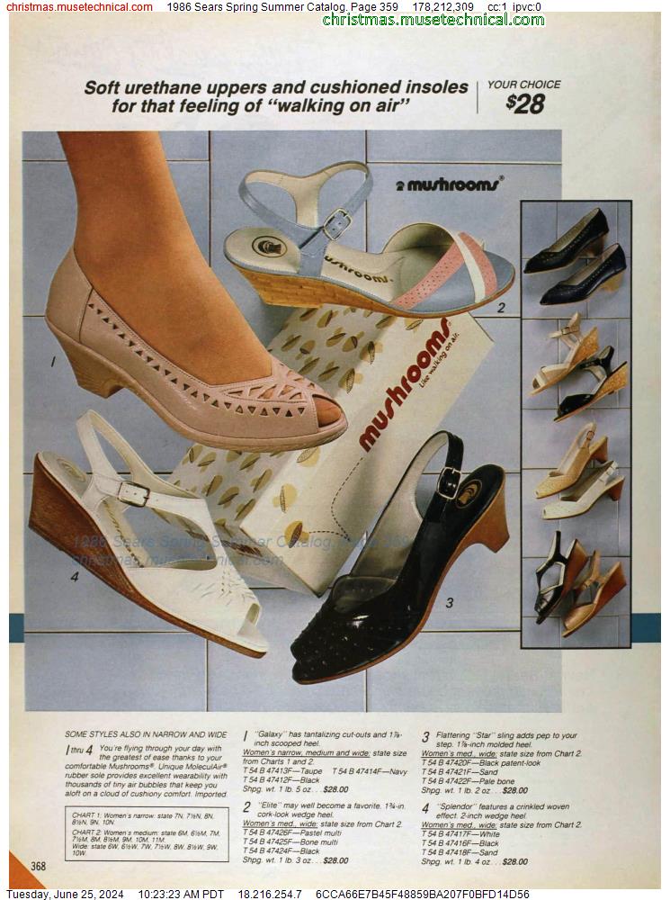 1986 Sears Spring Summer Catalog, Page 359