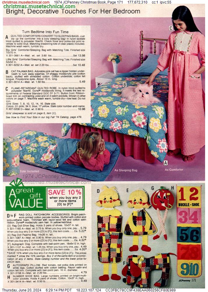 1974 JCPenney Christmas Book, Page 171