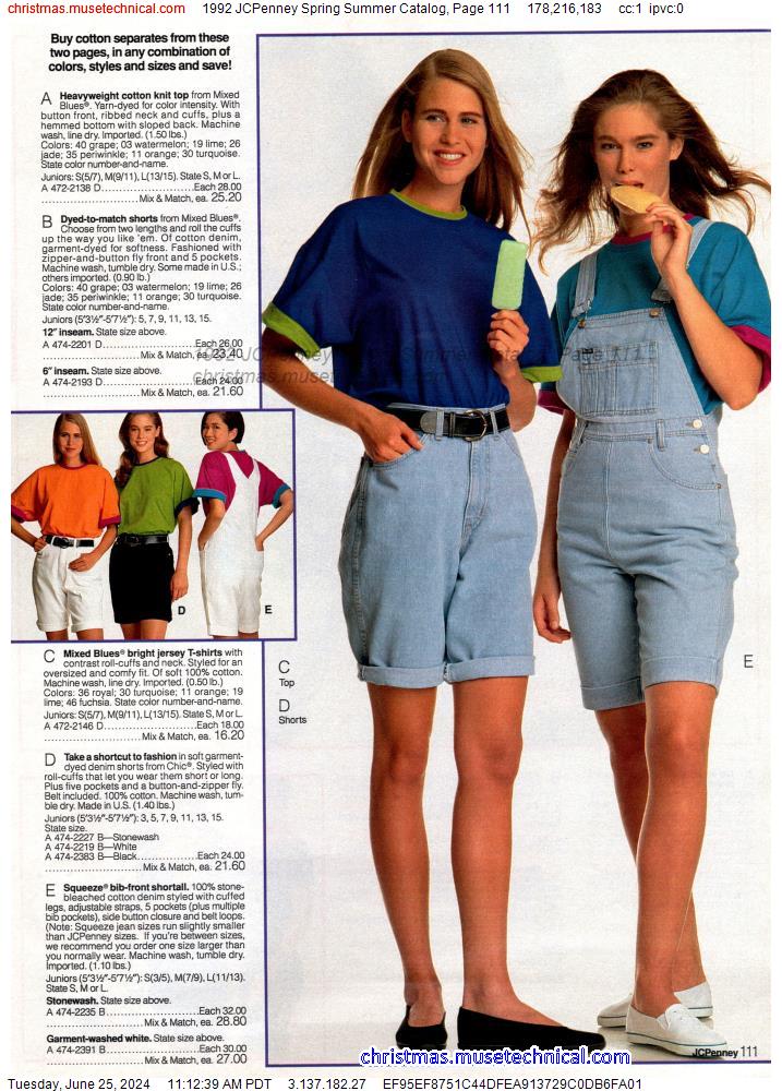 1992 JCPenney Spring Summer Catalog, Page 111