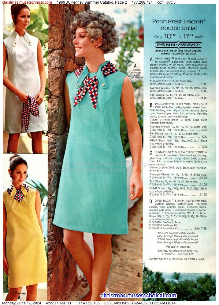 1969 JCPenney Summer Catalog, Page 2
