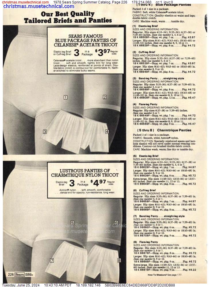 1978 Sears Spring Summer Catalog, Page 226