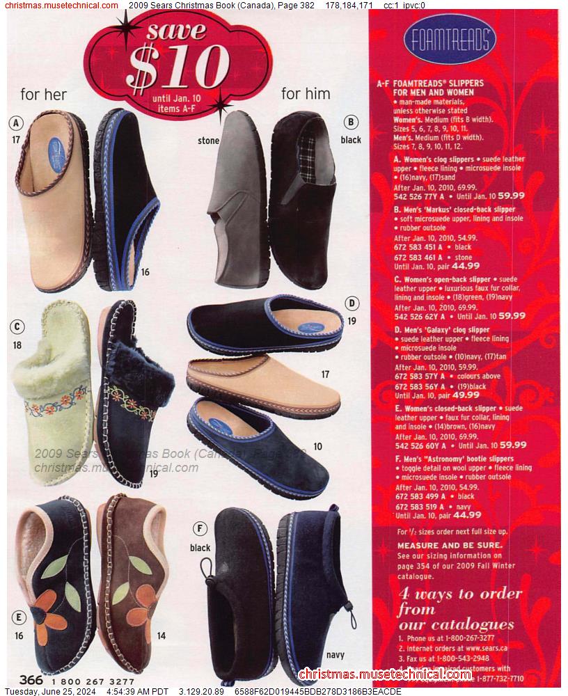 2009 Sears Christmas Book (Canada), Page 382
