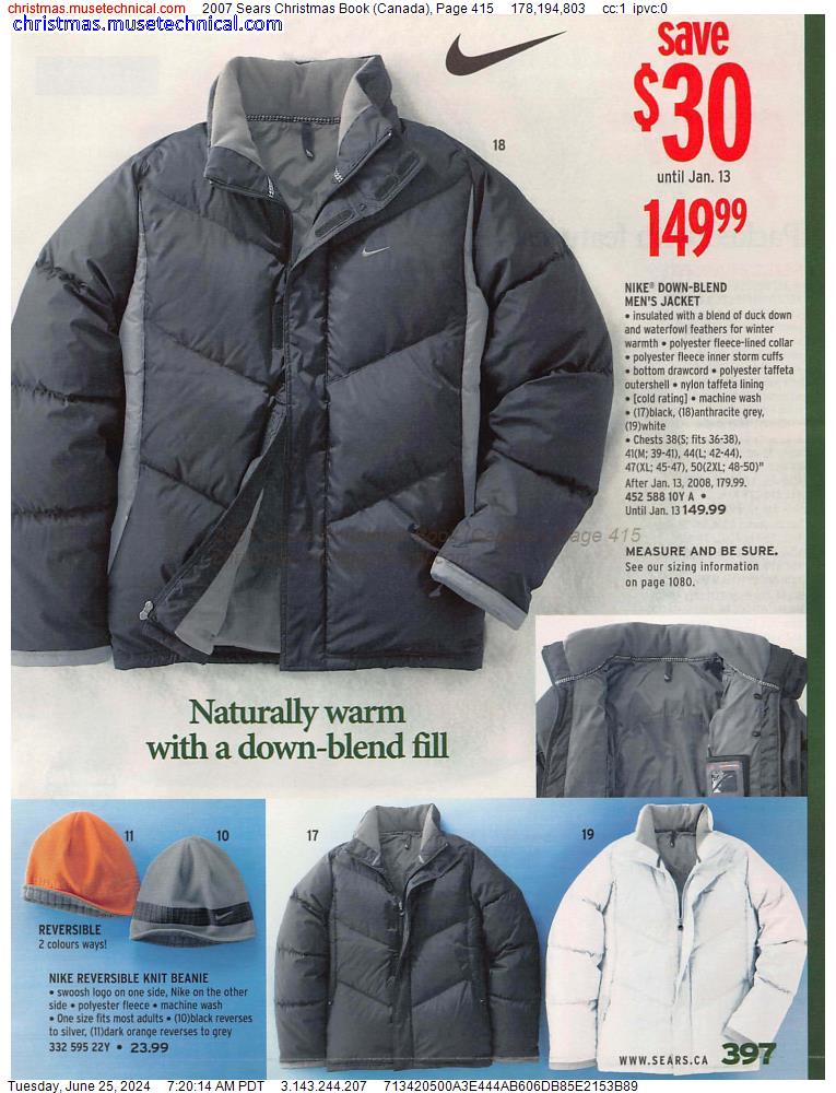 2007 Sears Christmas Book (Canada), Page 415