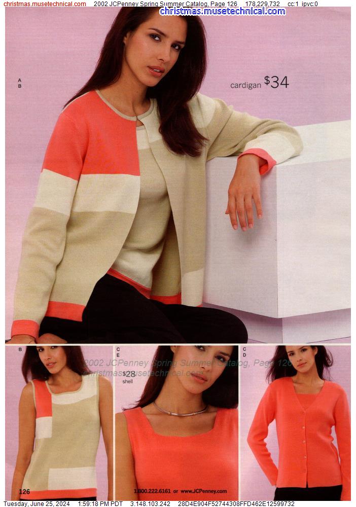 2002 JCPenney Spring Summer Catalog, Page 126