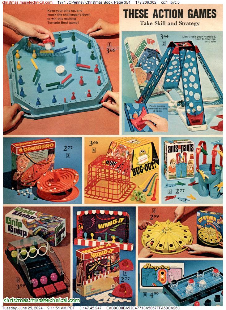 1971 JCPenney Christmas Book, Page 354