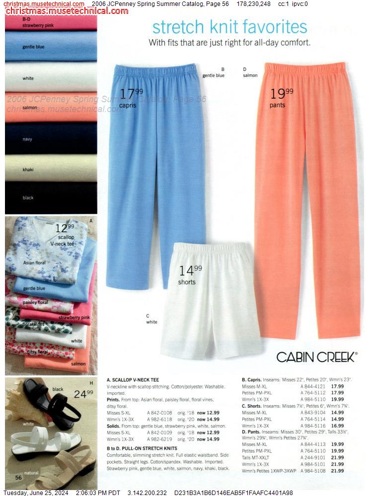 2006 JCPenney Spring Summer Catalog, Page 56