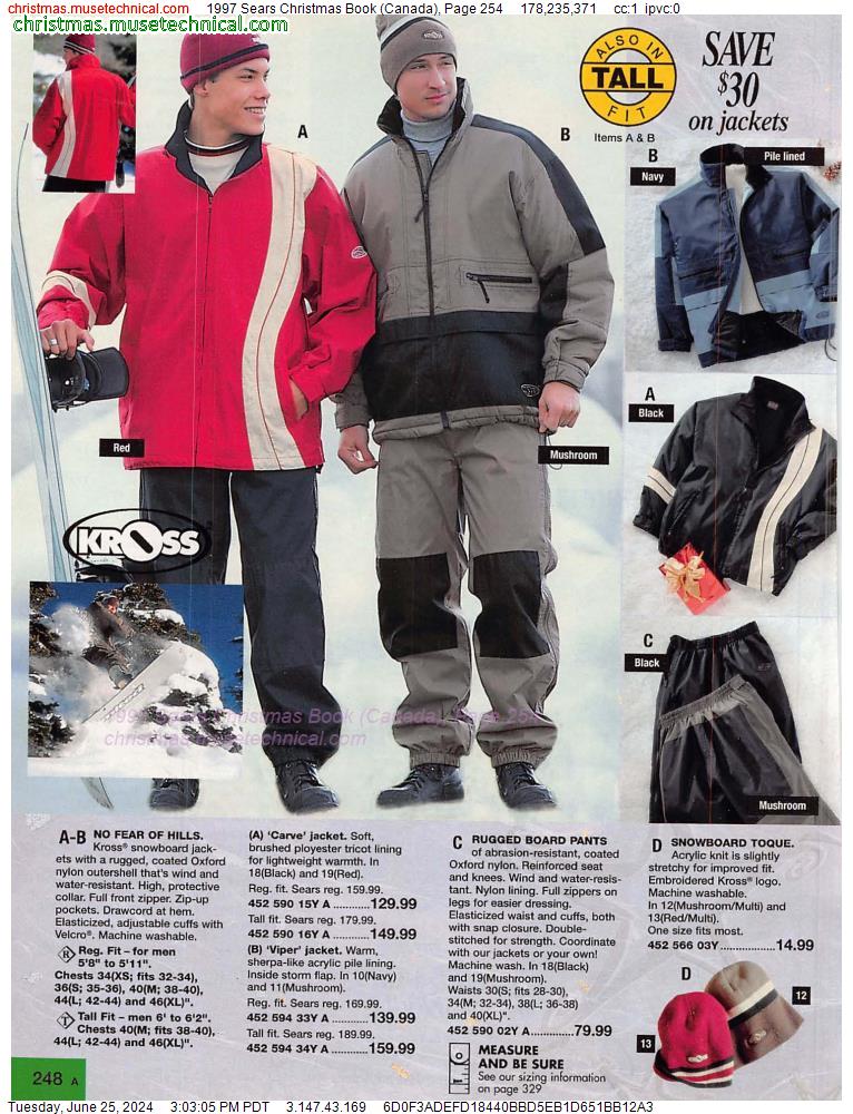 1997 Sears Christmas Book (Canada), Page 254