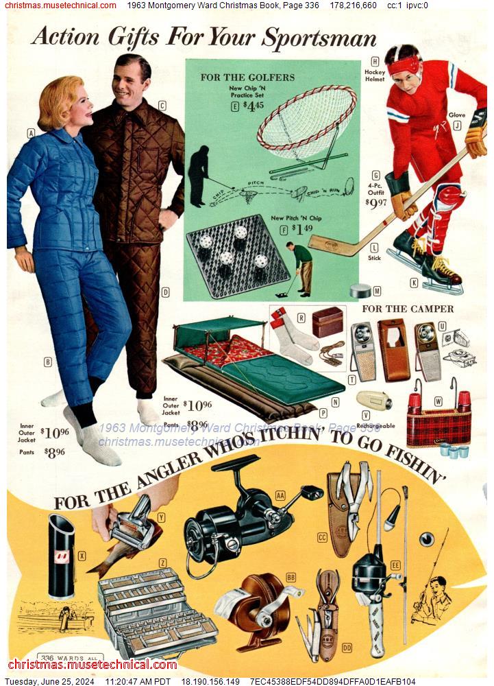 1963 Montgomery Ward Christmas Book, Page 336