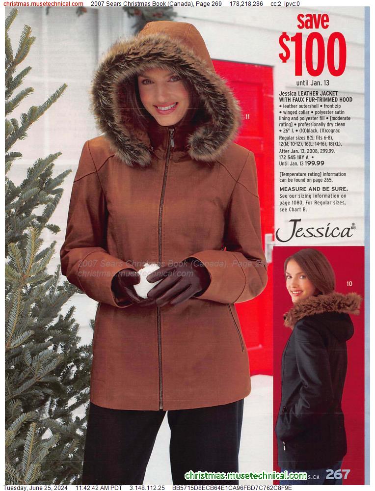 2007 Sears Christmas Book (Canada), Page 269