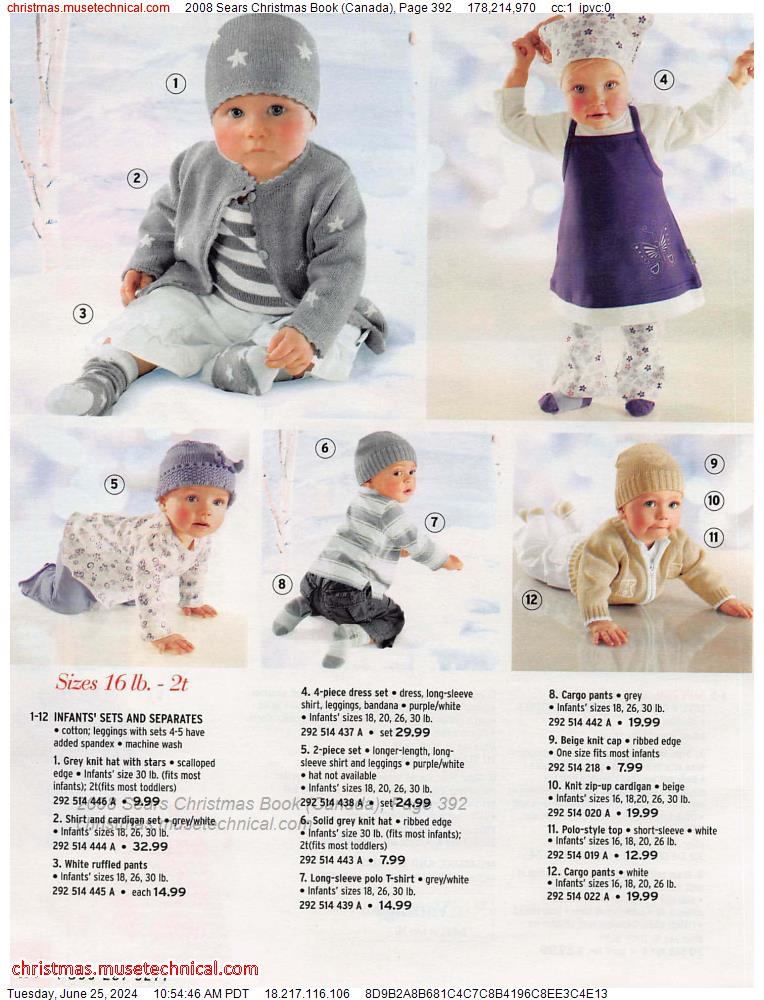 2008 Sears Christmas Book (Canada), Page 392