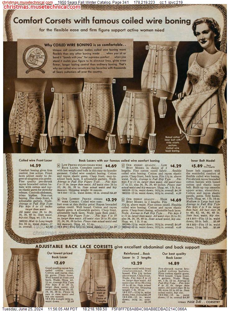 1950 Sears Fall Winter Catalog, Page 341