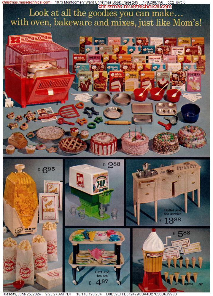 1973 Montgomery Ward Christmas Book, Page 249