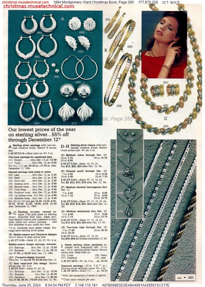 1984 Montgomery Ward Christmas Book, Page 385