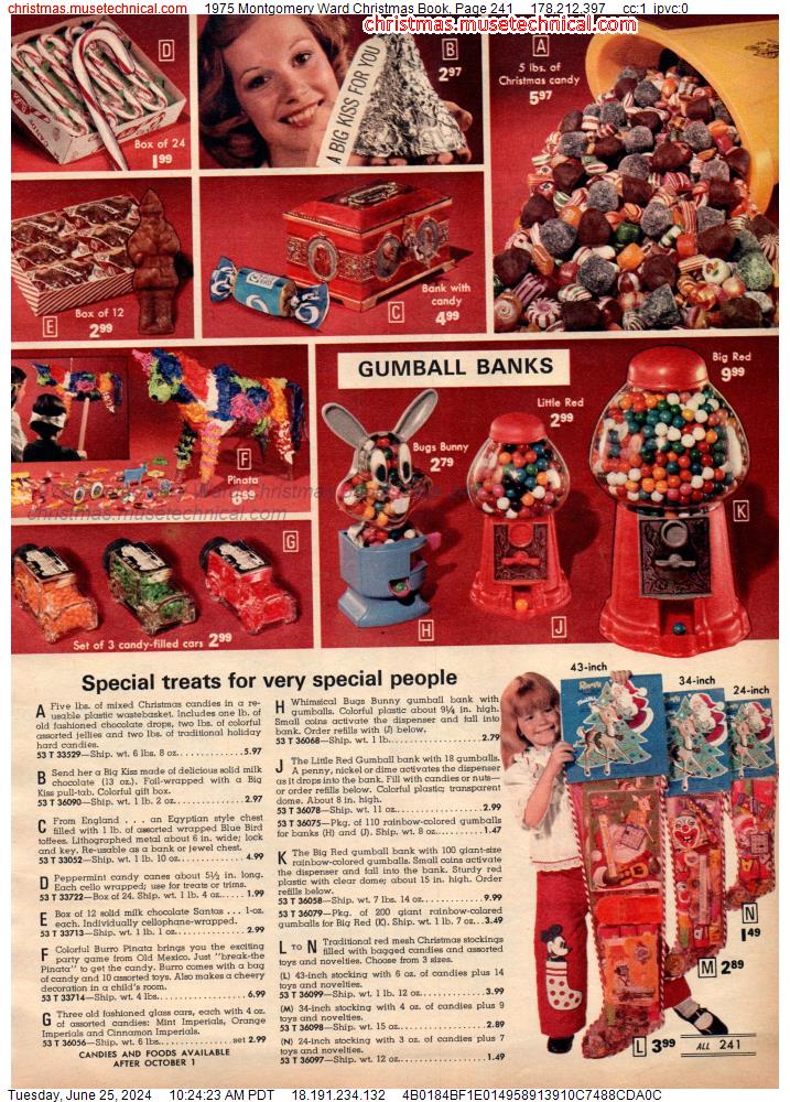 1975 Montgomery Ward Christmas Book, Page 241