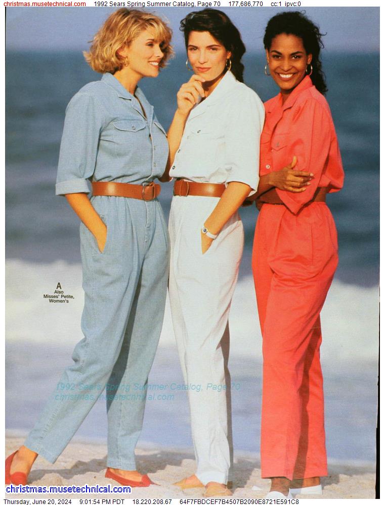 1992 Sears Spring Summer Catalog, Page 70