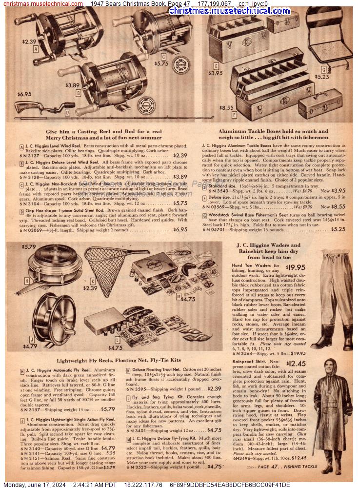1947 Sears Christmas Book, Page 47