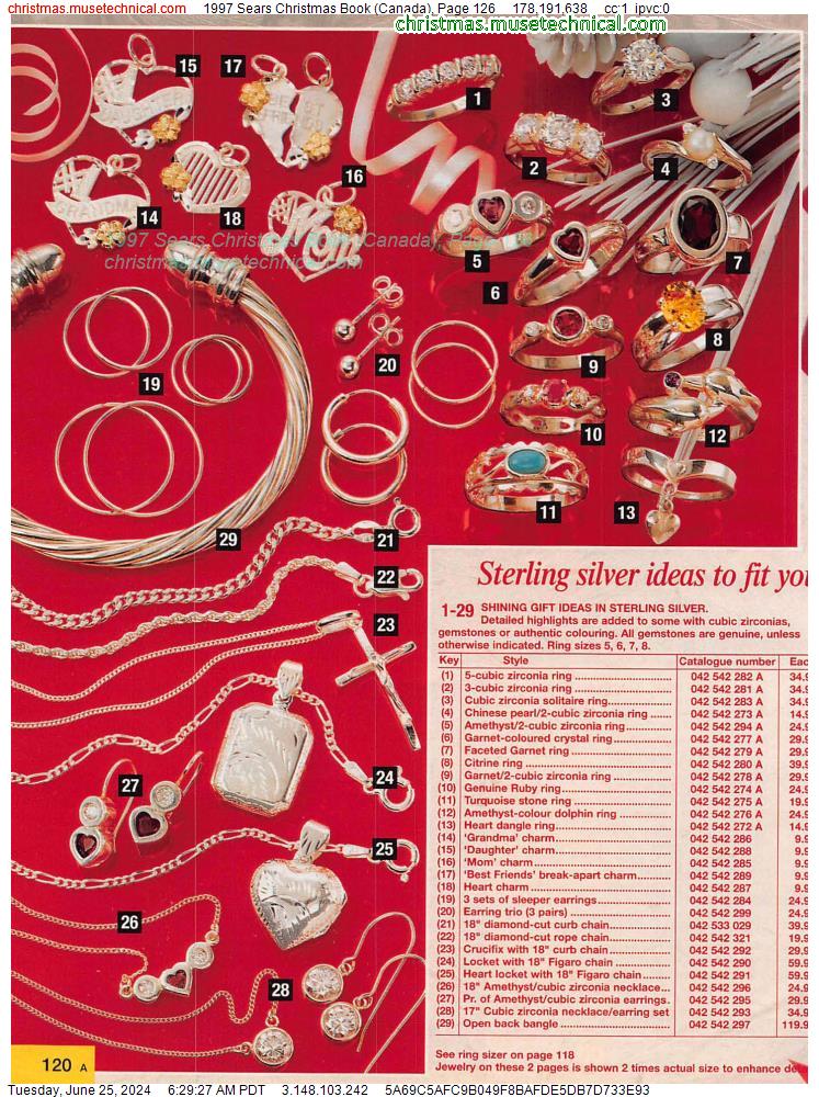 1997 Sears Christmas Book (Canada), Page 126