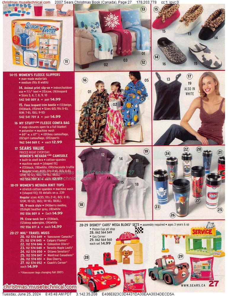 2007 Sears Christmas Book (Canada), Page 27