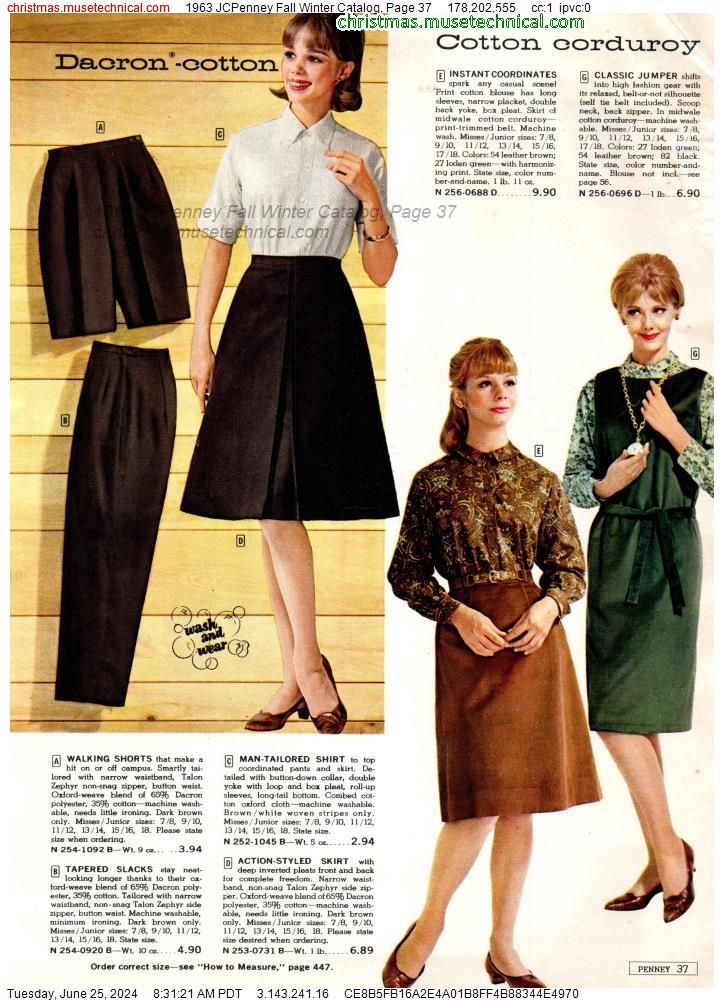 1963 JCPenney Fall Winter Catalog, Page 37