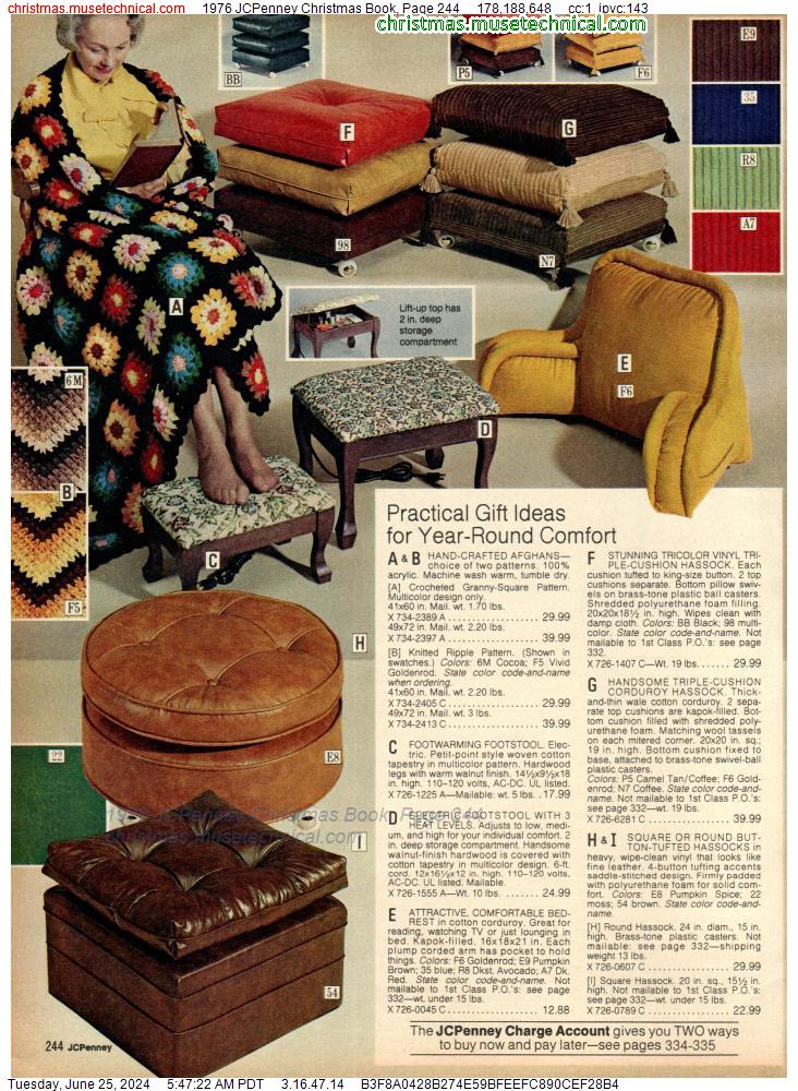 1976 JCPenney Christmas Book, Page 244